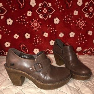 Born 90’s Style Platform Dollie Ankle Booties